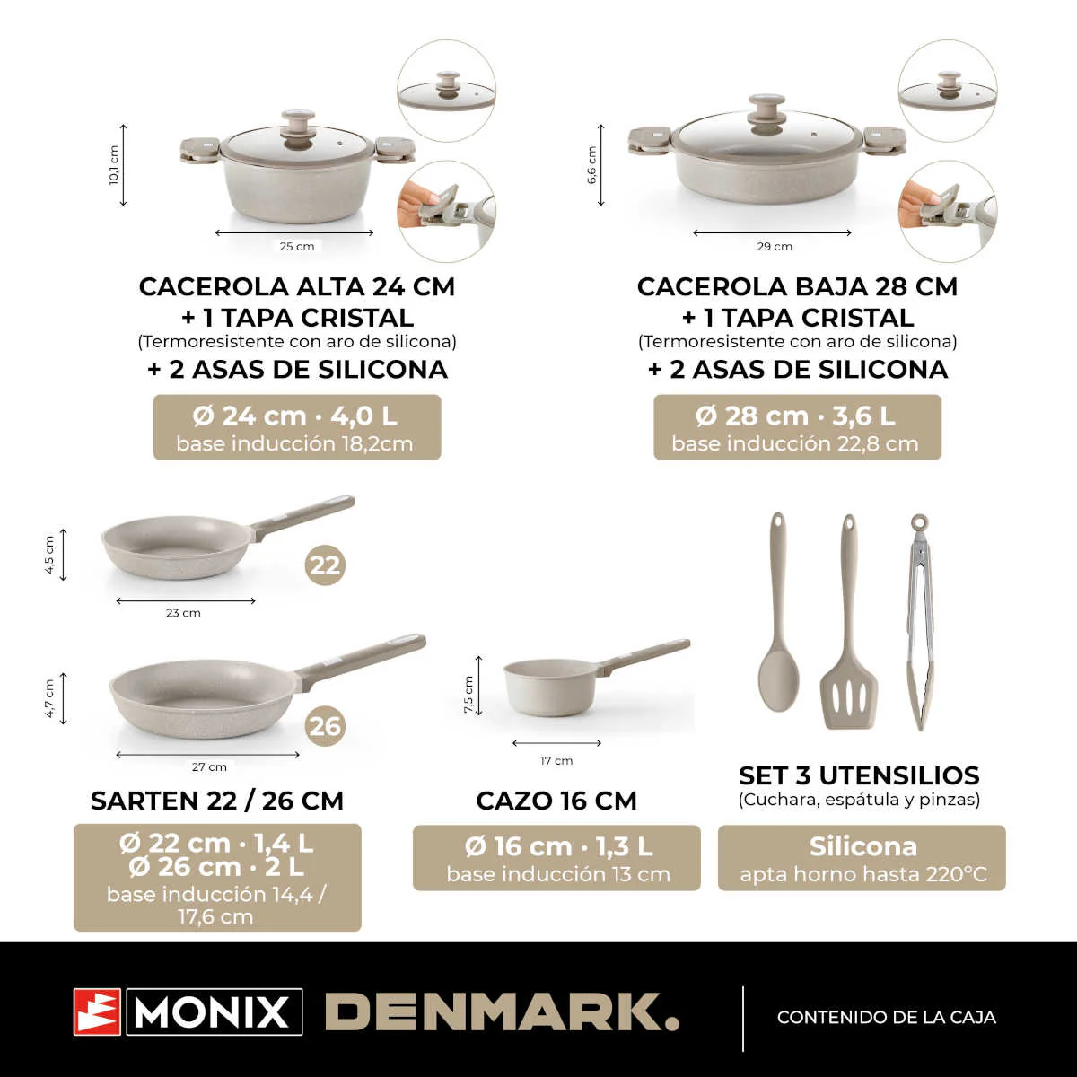 Batería 10 piezas Denmark - Image 4