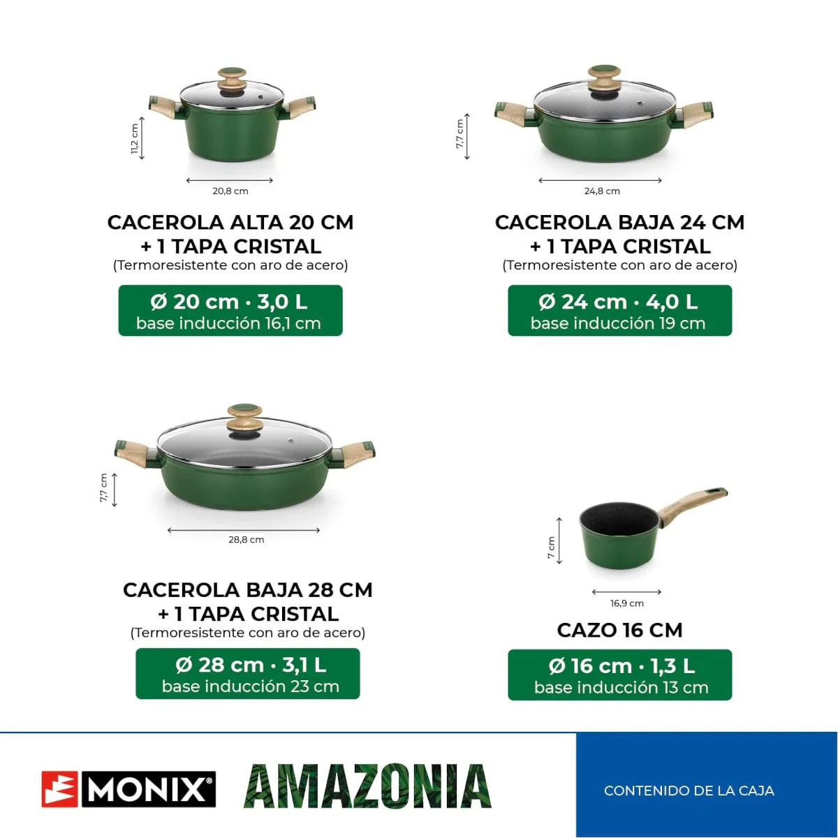 Batería 7 piezas Amazonia - Image 3